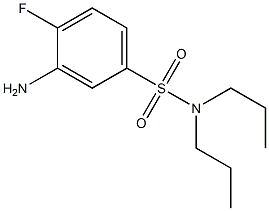 3-amino-4-fluoro-N,N-dipropylbenzene-1-sulfonamide