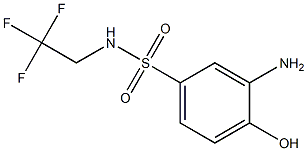 3-amino-4-hydroxy-N-(2,2,2-trifluoroethyl)benzene-1-sulfonamide