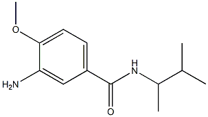  3-amino-4-methoxy-N-(3-methylbutan-2-yl)benzamide