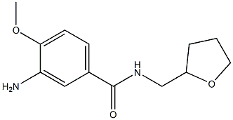 3-amino-4-methoxy-N-(tetrahydrofuran-2-ylmethyl)benzamide