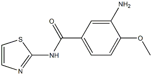 3-amino-4-methoxy-N-1,3-thiazol-2-ylbenzamide