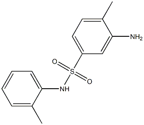 3-amino-4-methyl-N-(2-methylphenyl)benzene-1-sulfonamide