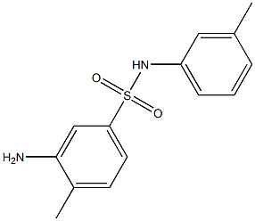 3-amino-4-methyl-N-(3-methylphenyl)benzenesulfonamide