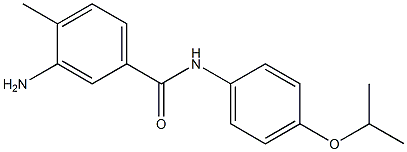  3-amino-4-methyl-N-[4-(propan-2-yloxy)phenyl]benzamide