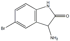 3-amino-5-bromo-1,3-dihydro-2H-indol-2-one Structure