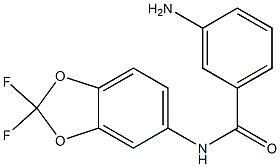 3-amino-N-(2,2-difluoro-2H-1,3-benzodioxol-5-yl)benzamide