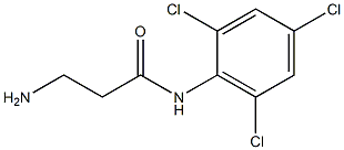 3-amino-N-(2,4,6-trichlorophenyl)propanamide