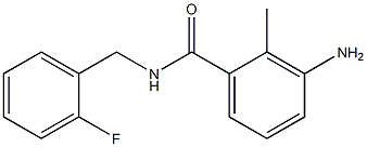 3-amino-N-(2-fluorobenzyl)-2-methylbenzamide