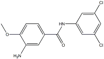 3-amino-N-(3,5-dichlorophenyl)-4-methoxybenzamide Structure