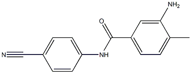  3-amino-N-(4-cyanophenyl)-4-methylbenzamide
