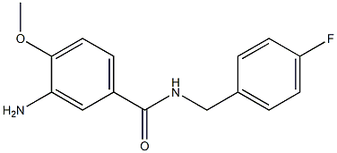 3-amino-N-(4-fluorobenzyl)-4-methoxybenzamide