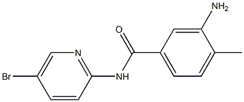 3-amino-N-(5-bromopyridin-2-yl)-4-methylbenzamide|