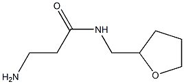 3-amino-N-(tetrahydrofuran-2-ylmethyl)propanamide|