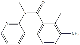  3-amino-N,2-dimethyl-N-(pyridin-2-yl)benzamide