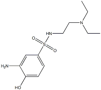 3-amino-N-[2-(diethylamino)ethyl]-4-hydroxybenzene-1-sulfonamide