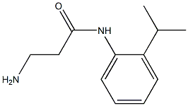 3-amino-N-[2-(propan-2-yl)phenyl]propanamide