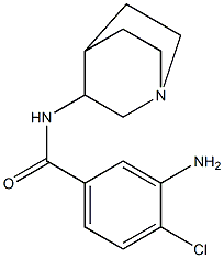 3-amino-N-1-azabicyclo[2.2.2]oct-3-yl-4-chlorobenzamide