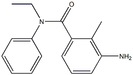 3-amino-N-ethyl-2-methyl-N-phenylbenzamide Structure