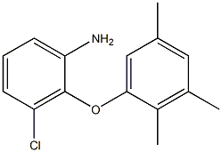 3-chloro-2-(2,3,5-trimethylphenoxy)aniline,,结构式