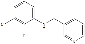  3-chloro-2-fluoro-N-(pyridin-3-ylmethyl)aniline