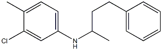 3-chloro-4-methyl-N-(4-phenylbutan-2-yl)aniline