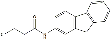 3-chloro-N-(9H-fluoren-2-yl)propanamide