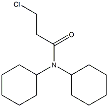 3-chloro-N,N-dicyclohexylpropanamide