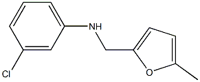 3-chloro-N-[(5-methylfuran-2-yl)methyl]aniline