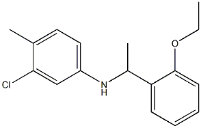 3-chloro-N-[1-(2-ethoxyphenyl)ethyl]-4-methylaniline|