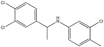 3-chloro-N-[1-(3,4-dichlorophenyl)ethyl]-4-methylaniline