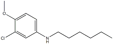  3-chloro-N-hexyl-4-methoxyaniline