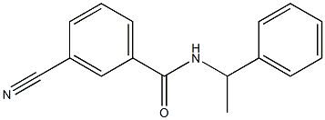 3-cyano-N-(1-phenylethyl)benzamide|