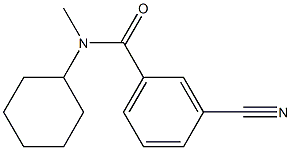 3-cyano-N-cyclohexyl-N-methylbenzamide|