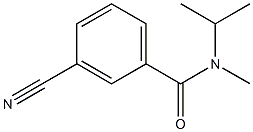 3-cyano-N-isopropyl-N-methylbenzamide Structure