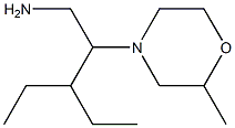 3-ethyl-2-(2-methylmorpholin-4-yl)pentan-1-amine