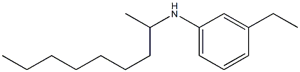 3-ethyl-N-(nonan-2-yl)aniline 结构式