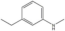 3-ethyl-N-methylaniline Struktur