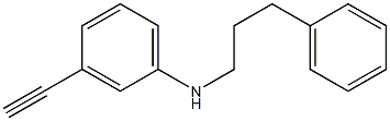 3-ethynyl-N-(3-phenylpropyl)aniline