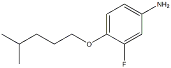 3-fluoro-4-[(4-methylpentyl)oxy]aniline