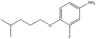  3-fluoro-4-[(4-methylpentyl)oxy]aniline