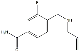 3-fluoro-4-[(prop-2-en-1-ylamino)methyl]benzamide