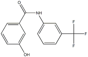 3-hydroxy-N-[3-(trifluoromethyl)phenyl]benzamide,1019325-34-8,结构式