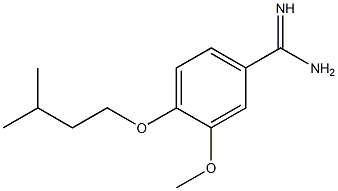 3-methoxy-4-(3-methylbutoxy)benzenecarboximidamide