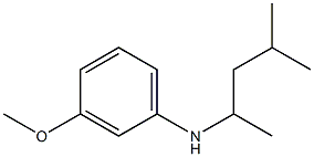  3-methoxy-N-(4-methylpentan-2-yl)aniline