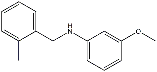 3-methoxy-N-[(2-methylphenyl)methyl]aniline