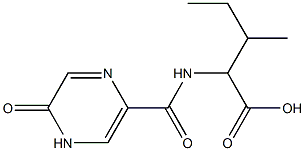  3-methyl-2-[(5-oxo-4,5-dihydropyrazin-2-yl)formamido]pentanoic acid