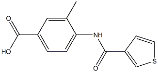 3-methyl-4-[(thien-3-ylcarbonyl)amino]benzoic acid