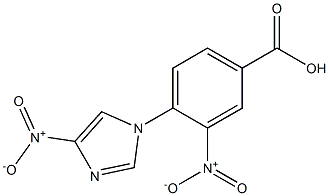 3-nitro-4-(4-nitro-1H-imidazol-1-yl)benzoic acid