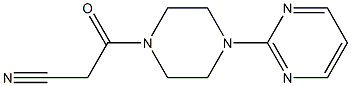 3-oxo-3-(4-pyrimidin-2-ylpiperazin-1-yl)propanenitrile|