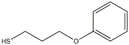 3-phenoxypropane-1-thiol 化学構造式